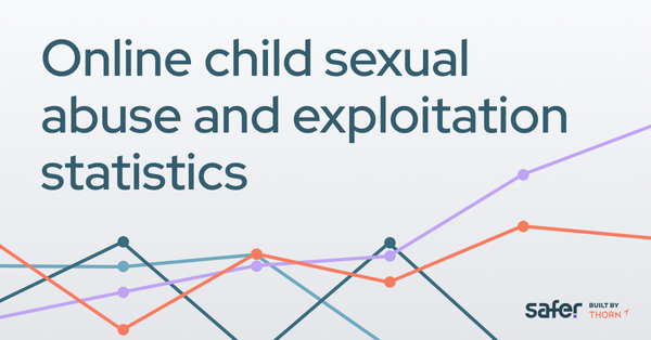 Online child sexual abuse and exploitation statistics